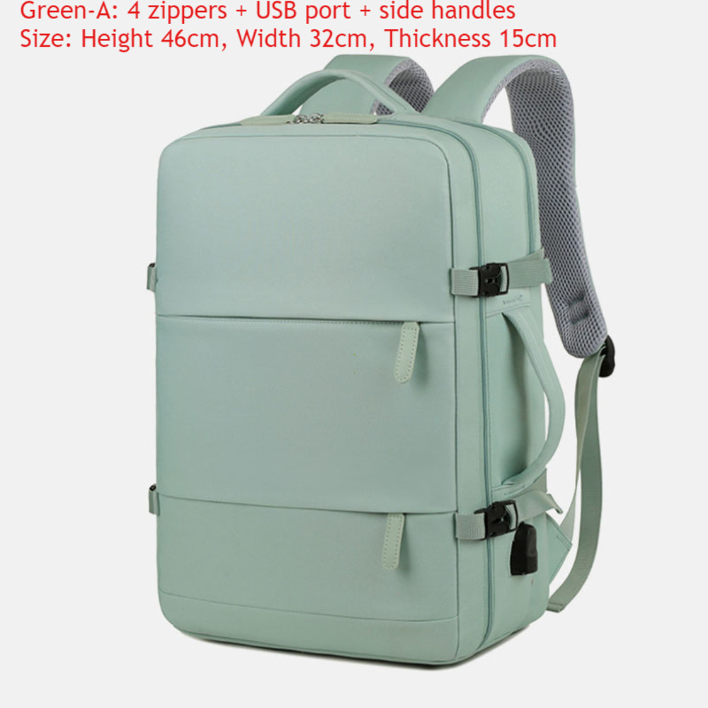 Large Capacity Waterproof Backpack Men Womens Multifunction Journey Bag With Shoe Storage Dry And W 11