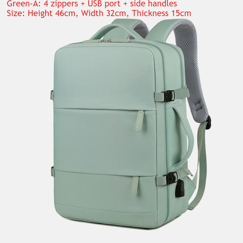 Large Capacity Waterproof Backpack Men Womens Multifunction Journey Bag With Shoe Storage Dry And W 11