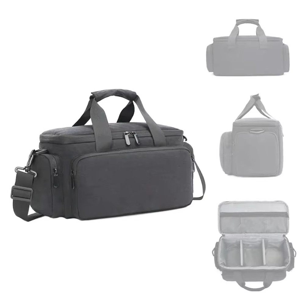 Travel Camera Bag, Shoulder Bag Water-resistant, Shockproof for Mirrorless, Camera Removable Dividers And Shoulder Strap