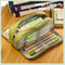 Portable Oxford Cloth Pencil Bag, Pencil Case Large Capacity, Back To School Gift , Multifunctional Stationery Bag