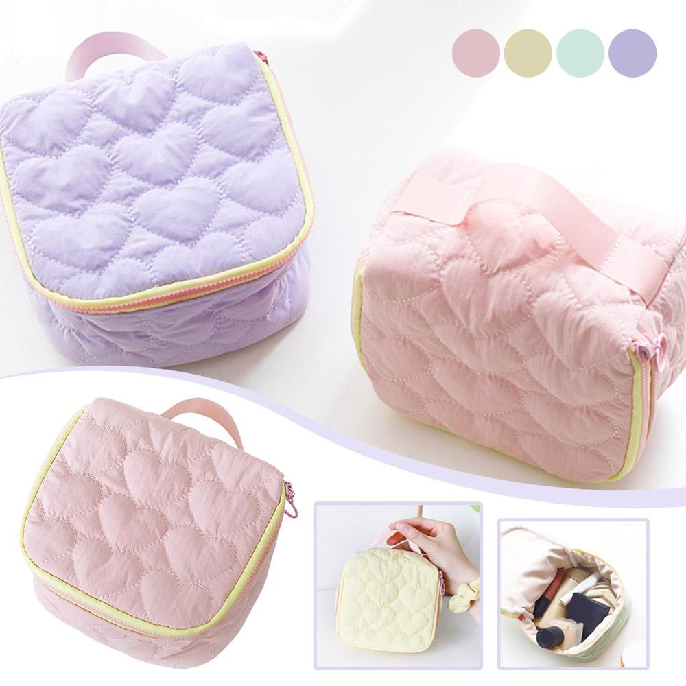 Multipurpose Travel Handbag, Cute Simple Makeup Bag, Large Capacity Portable, Toiletry Bag, Wash Bag Storage
