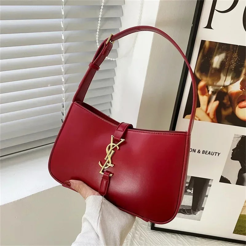 Minimalist Women's Bag, High Design Fashionable Women Bag, Underarm Bag Trendy and Versatile, Large Capacity Quality Bag