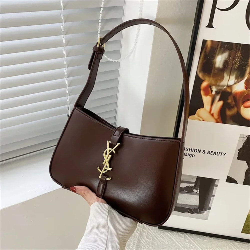 Minimalist Women's Bag, High Design Fashionable Women Bag, Underarm Bag Trendy and Versatile, Large Capacity Quality Bag