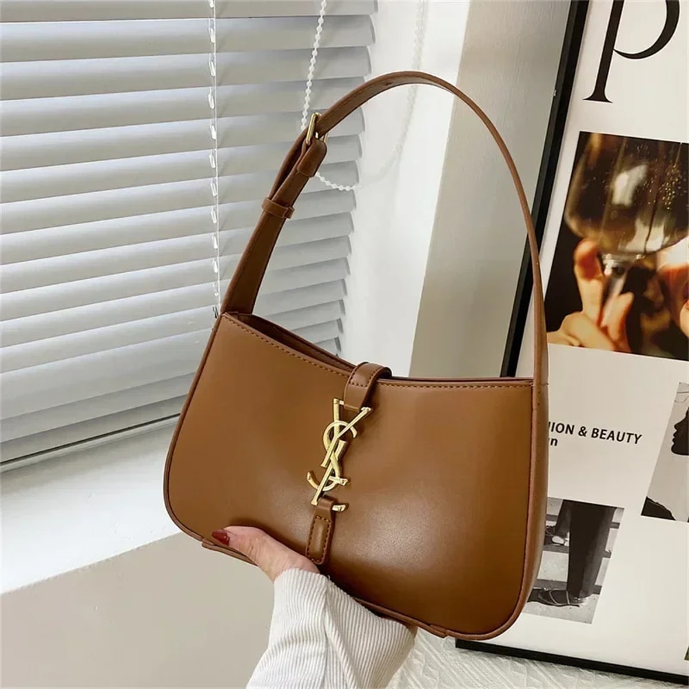 Minimalist Women's Bag, High Design Fashionable Women Bag, Underarm Bag Trendy and Versatile, Large Capacity Quality Bag