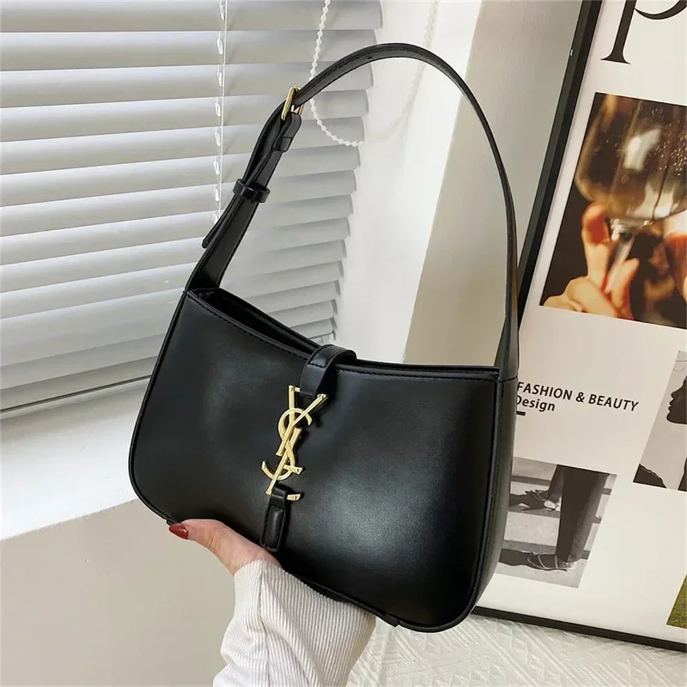 Minimalist Women's Bag, High Design Fashionable Women Bag, Underarm Bag Trendy and Versatile, Large Capacity Quality Bag