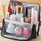 Portable Waterproof Vertical Cosmetic Bag Large Capacity Toiletry Bag For Women Travel Makeup And S 2