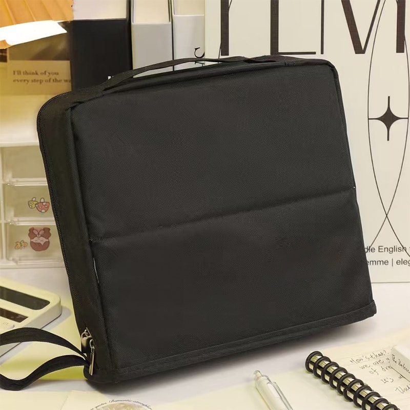 Portable Waterproof Vertical Cosmetic Bag Large Capacity Toiletry Bag For Women Travel Makeup And S 1