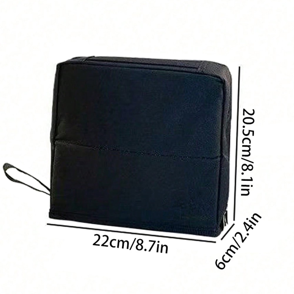 Portable Waterproof Vertical Cosmetic Bag Large Capacity Toiletry Bag For Women Travel Makeup And S 5