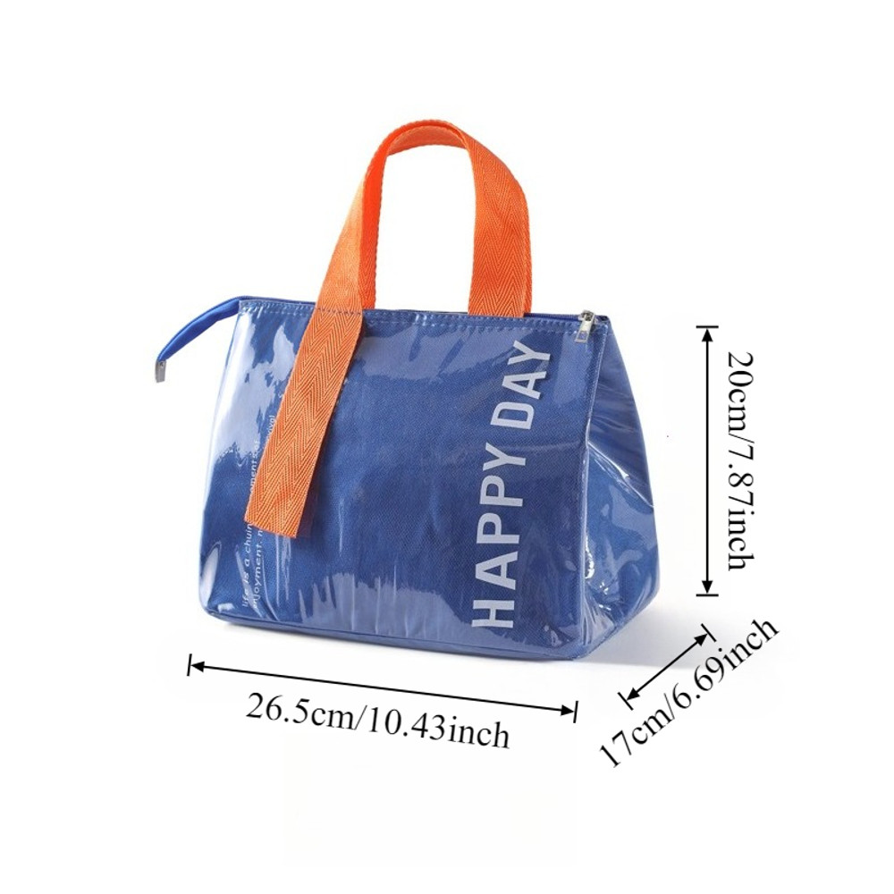 Large Capacity Picnic Bag Portable Insulation Pack HeavyDuty Aluminum Foil Lunch Food Storage 1