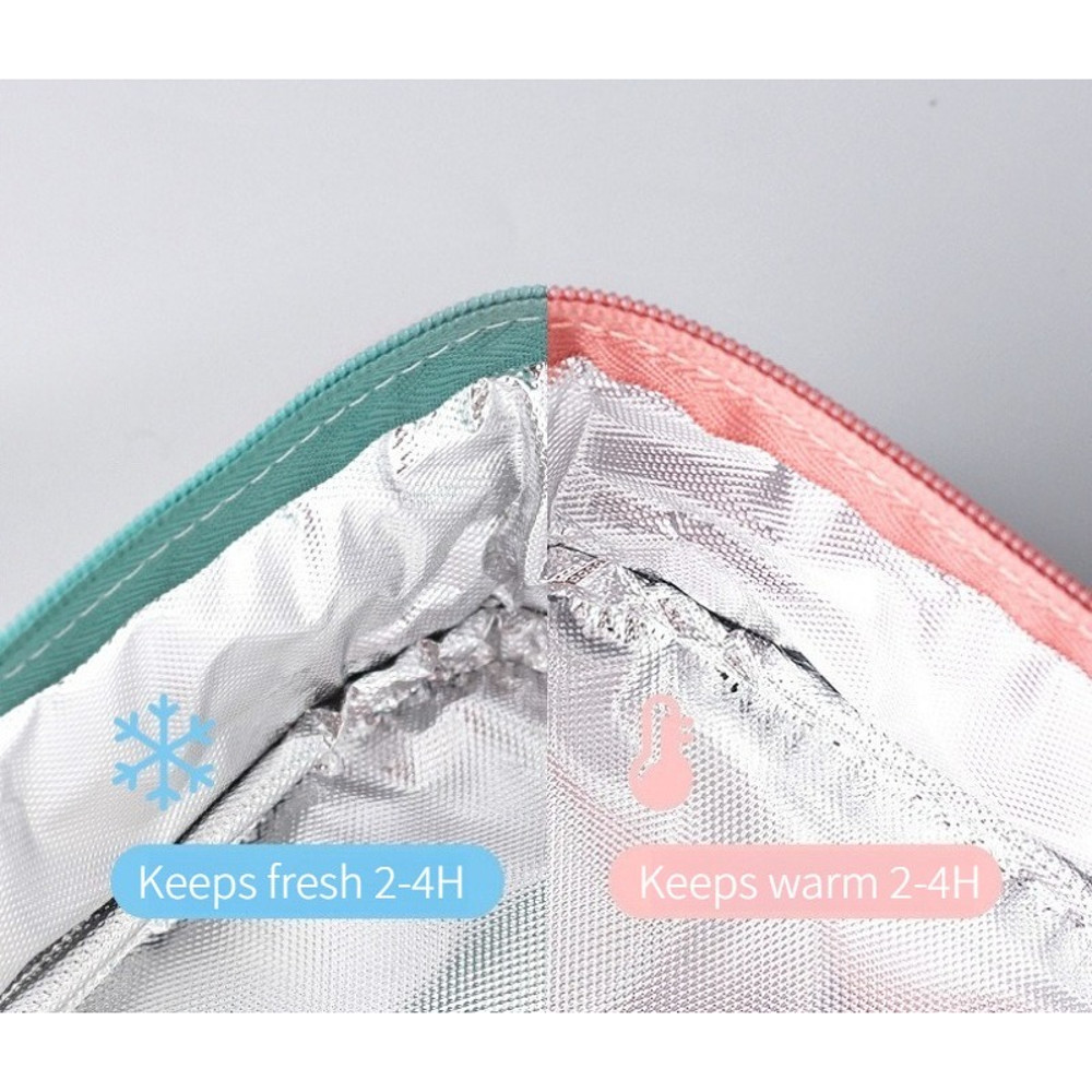 Large Capacity Picnic Bag Portable Insulation Pack HeavyDuty Aluminum Foil Lunch Food Storage 2