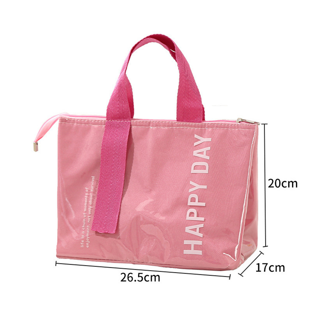 Large Capacity Picnic Bag Portable Insulation Pack HeavyDuty Aluminum Foil Lunch Food Storage 5
