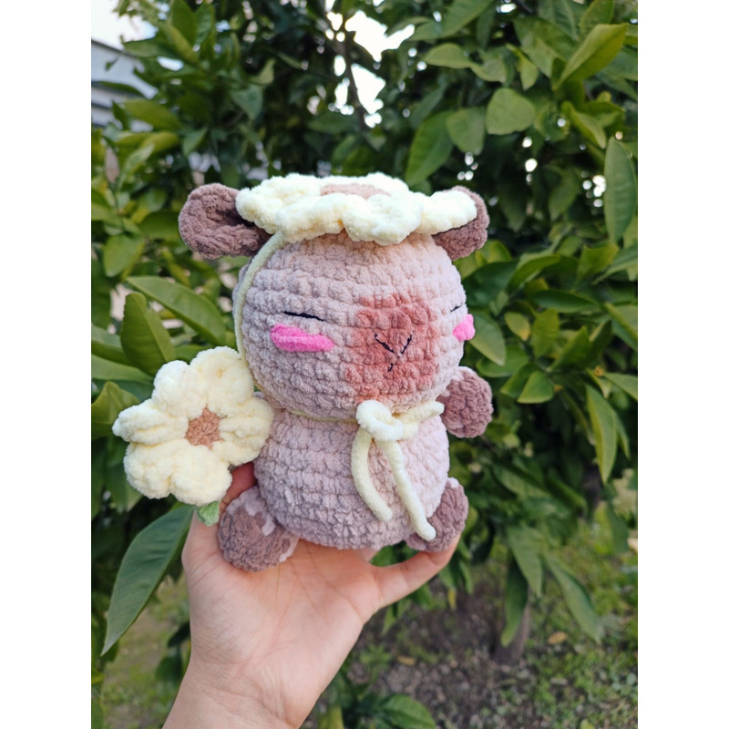 Sunflower Capybara Crochet Pattern Amigurumi Plush PDF Digital DIY Toy Pattern For Cute Gift 1