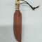 Anglo Saxon Seax Knife With A Birch Antler And Birch Bark Handle 7