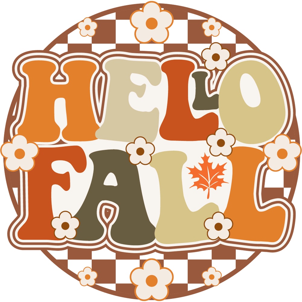 Hello Fall TShirt Cute Autumn Leaves Shirt Fall Season Aesthetic Tee Pumpkin Spice Shirt Cozy F 0
