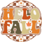 Hello Fall TShirt Cute Autumn Leaves Shirt Fall Season Aesthetic Tee Pumpkin Spice Shirt Cozy F 0