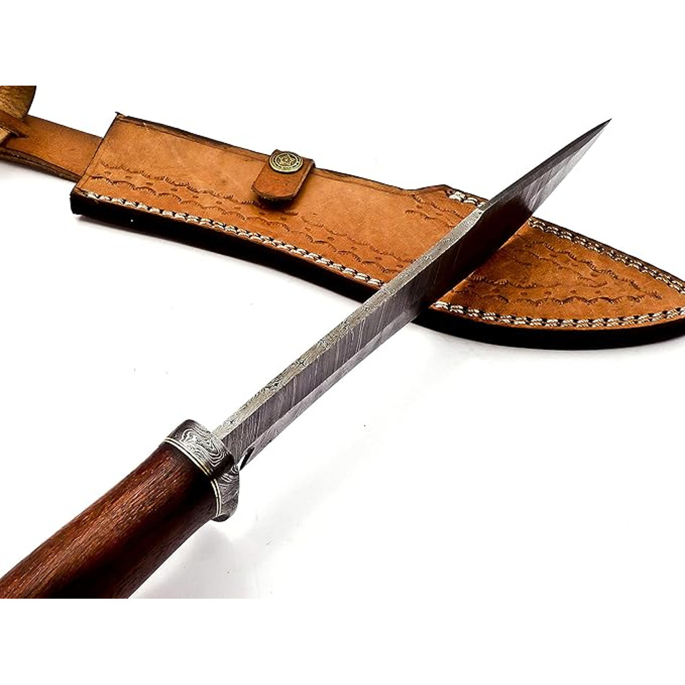 Handmade Damascus Bowi Knife Masterpiece 3