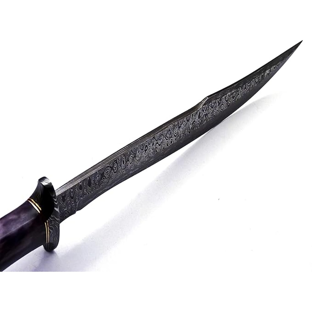 15 Inch Handmade Damascus Bowie Knife A True Masterpiece 2