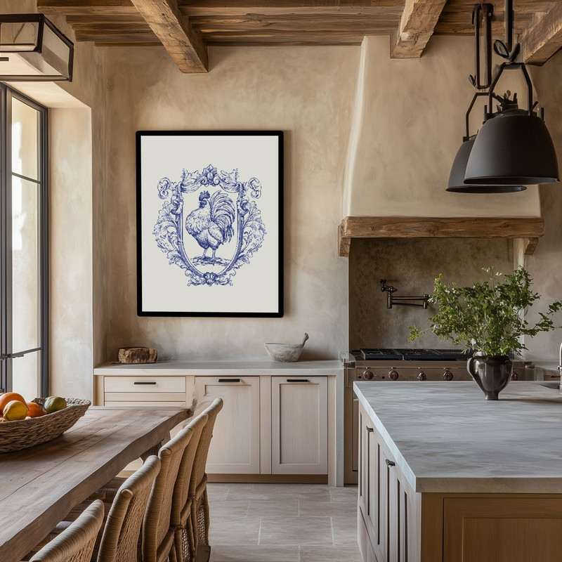 Coat Of Arms With A Rooster Cross Stitch Vintage 1 Pdf For Printing Gift Instant Download 3