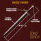 King Elendils Narsil Sword  Licensed Lord Of The Rings Movie Replica 3