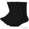 Mens Combed Cotton Striped Socks Breathable Casual Socks Plus Size Socks 6 Pairs 3
