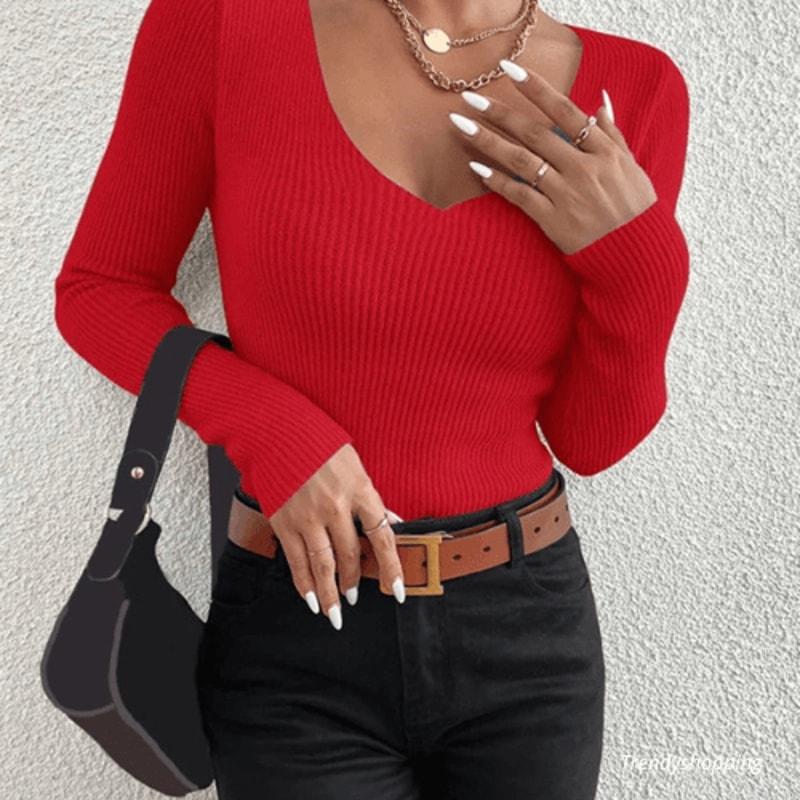 Handmade Long Sleeve Sweater For Women 5
