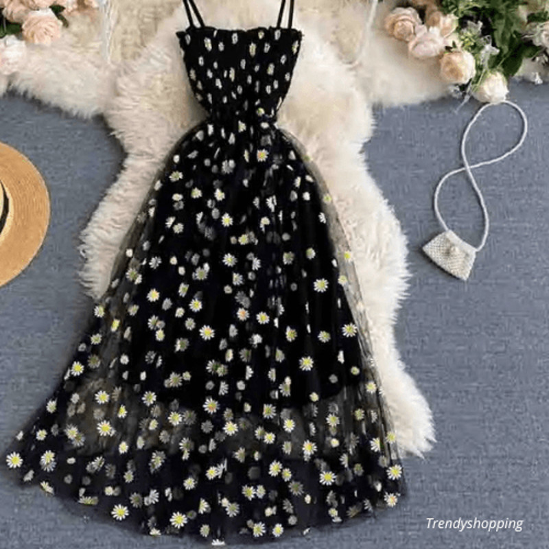 Elegant Fitted Handmade Midi Evening Dress 5