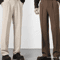 Mens Casual Business Pants With An Elastic Waistband Made Inhouse 0