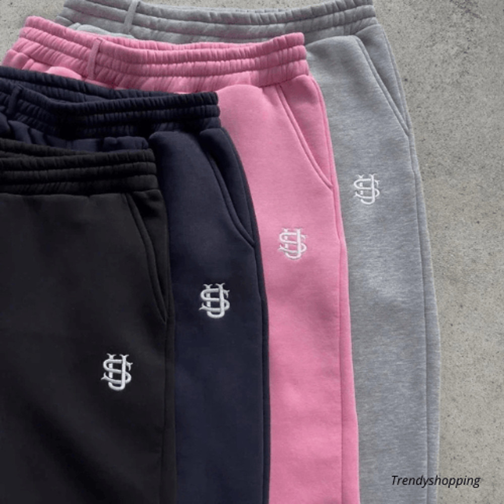 Casual Slimfit Pants Solidcolored Sports Pants For Men And Women Handmade 1