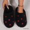 Womens Heartshaped Slippers Soft Sole Shoes Love Mute Indoor Comfortable And Cute Handmade 6