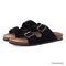 Womens Suede Mules Slippers Mens Clogs Cork Insole Sandals With Arch Support Handmade Home Shoes 9