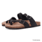 Womens Suede Mules Slippers Mens Clogs Cork Insole Sandals With Arch Support Handmade Home Shoes 3