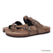 Womens Suede Mules Slippers Mens Clogs Cork Insole Sandals With Arch Support Handmade Home Shoes 4
