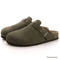 Womens Suede Mules Slippers Mens Clogs Cork Insole Sandals With Arch Support Handmade Home Shoes 15