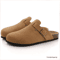 Womens Suede Mules Slippers Mens Clogs Cork Insole Sandals With Arch Support Handmade Home Shoes 16