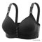 Womens Sexy Push Up Bra Plus Size Front Buckle Adjustable Thin Cup Breathable Comfortable Homemade