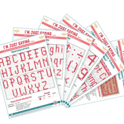 i'm just saying cross stitch pattern pdf by elevana instant download