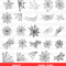 Spider Web SVG Bundle Halloween Clipart Cricut Cut Files Digital Download 7