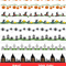 Halloween Borders Clipart Halloween Borders SVG Halloween Digital Ribbons Bunting Banners Halloween 2