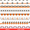 Halloween Borders Clipart Halloween Borders SVG Halloween Digital Ribbons Bunting Banners Halloween 3