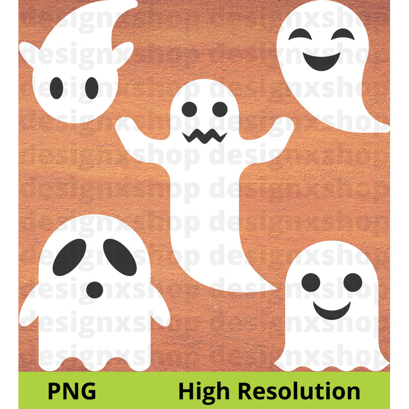 Halloween Ghost SVG Bundle  Ghost Svg  Halloween Svg  Trick Or Treat Svg  Flying Ghost Svg  Ghost S 1