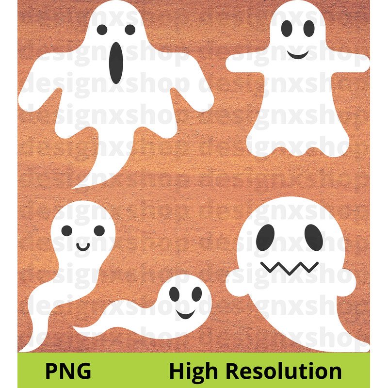 Halloween Ghost SVG Bundle  Ghost Svg  Halloween Svg  Trick Or Treat Svg  Flying Ghost Svg  Ghost S 3