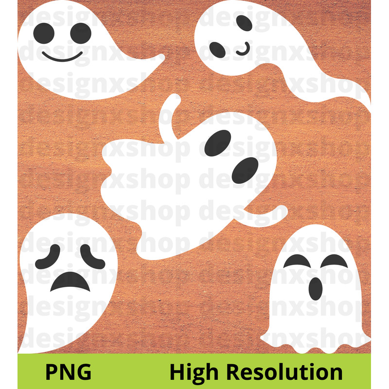 Halloween Ghost SVG Bundle  Ghost Svg  Halloween Svg  Trick Or Treat Svg  Flying Ghost Svg  Ghost S 4