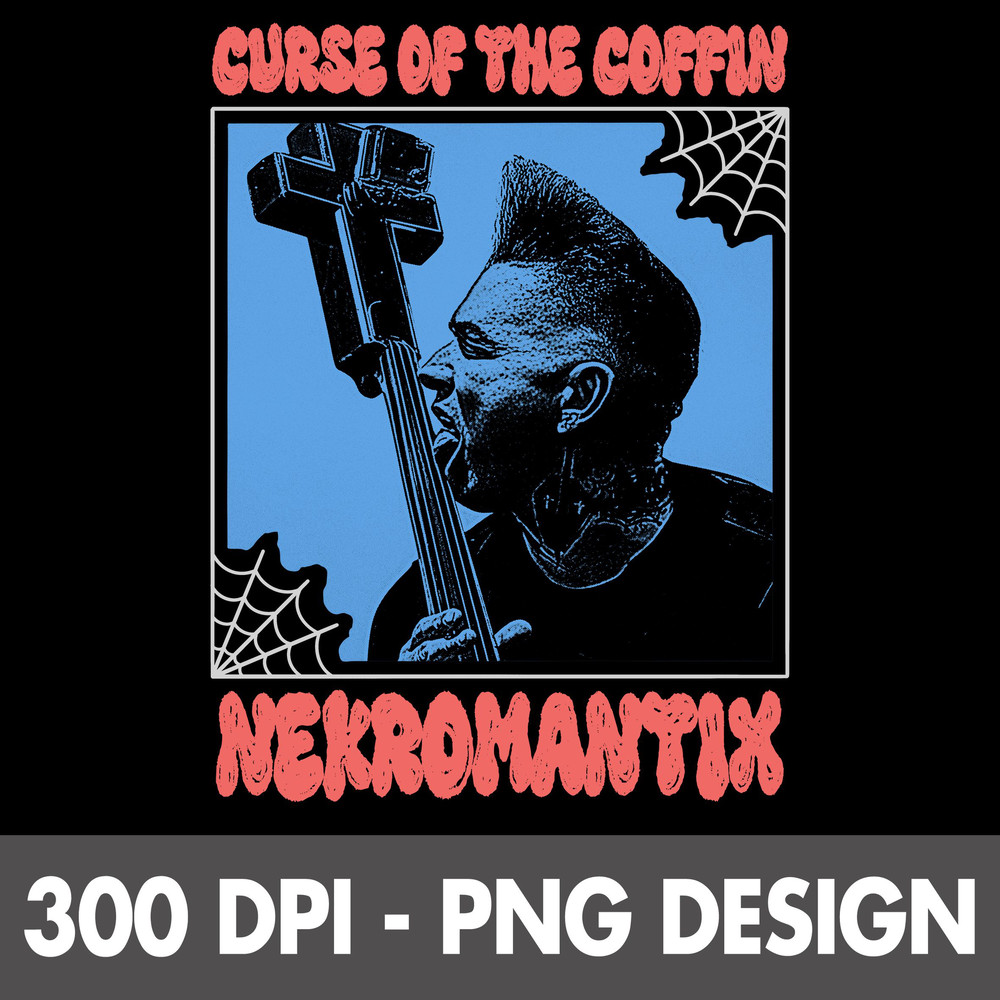 90s Psychobilly Nekro Fanmade PNG File 0