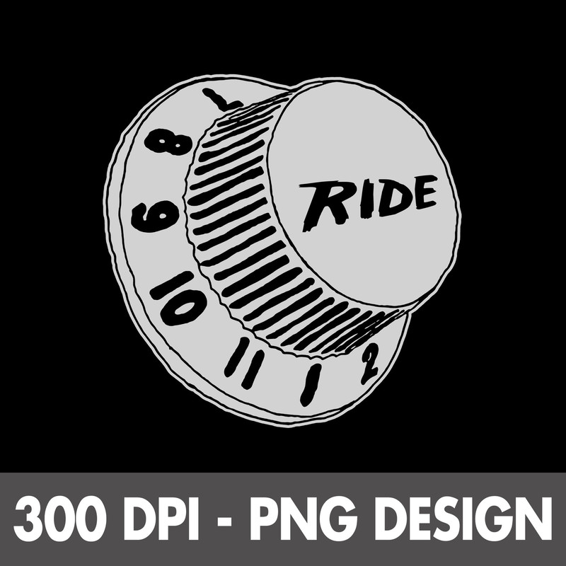 Ride Band  90s Shoegaze Fanmade PNG File 0