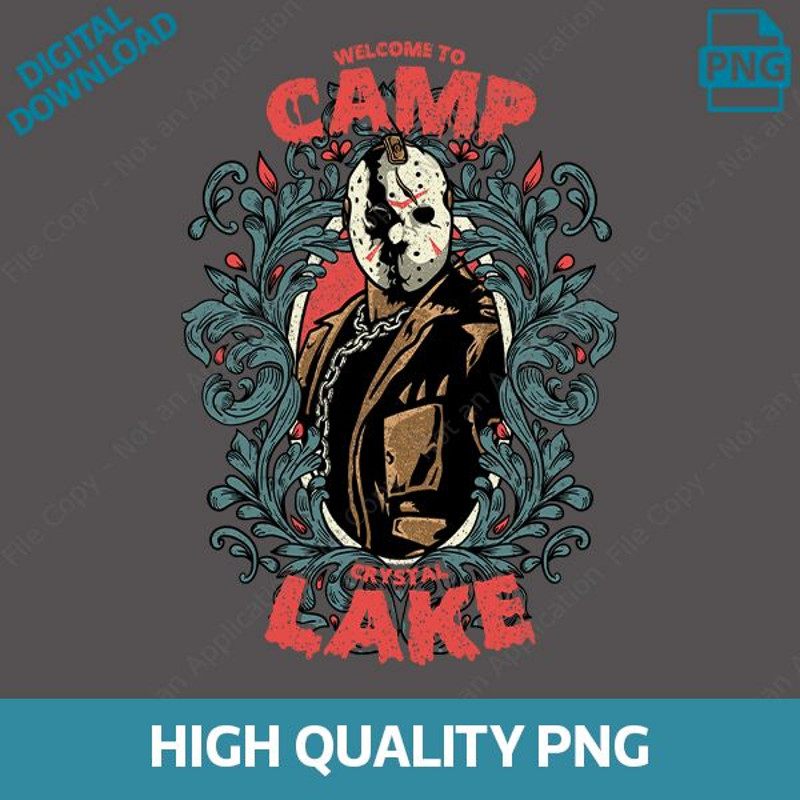 Crystal Lake Killer PNG Friday The 13th PNG Halloween Horror PNG Jason Voorhees Terror PNG Horror P 0