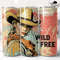 Wild And Free Tumbler Png Western Tumbler Png Tumbler Sublimation Country Girl Tumbler Western Quot 0