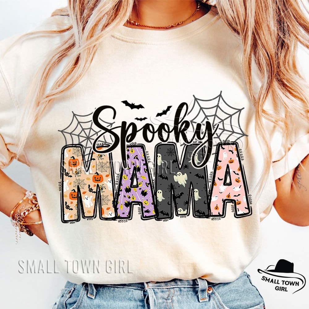 Spooky Mama Halloween Png Halloween Mommy Png Halloween Mom Halloween Digital File Spooky Mama Png 2