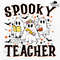 Spooky Teacher Png Halloween Png Cute Ghost Png Spooky Vibes Png Retro Halloween Png Fall Png 0