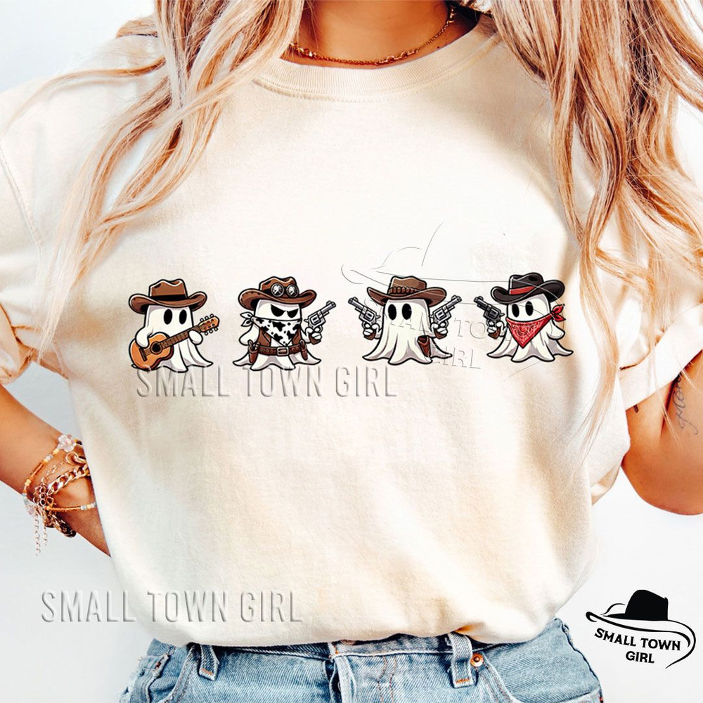 Halloween Boo Ghost Cowboy Png Western Halloween Png Cowboy Ghost Png Halloween Cowgirl Ghosts Png 2