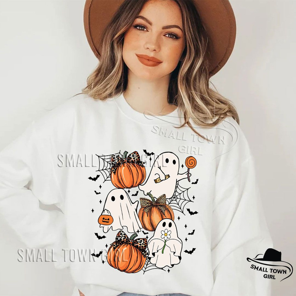 Halloween Coquette Bow Ghost Pumpkin Png Halloween Coquette Bow Png Spooky Season Png Aesthetic Coq 3